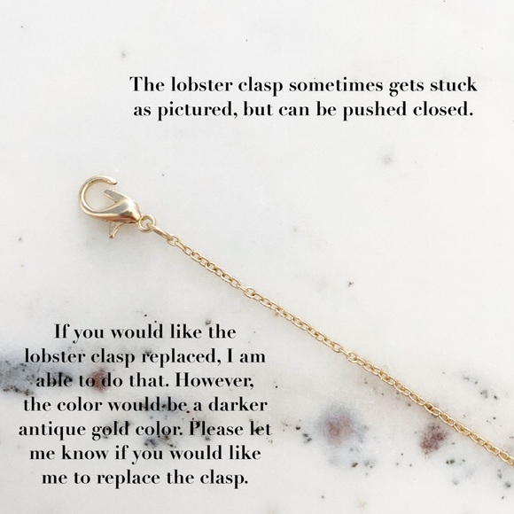 🆑 "Kinsey" Necklace || Silver & Gold Horn Pendant - Picture 12 of 16